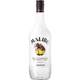 Malibu Coconut Flavour White Rum 1l