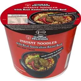 Ichiban Delicious Noodle Bowl Roast Beef 150g