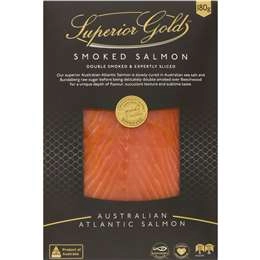 Superior Gold Salmon Smoked  180g