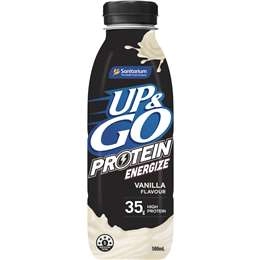 Sanitarium Up & Go Protein Energize Vanilla Milk 500ml