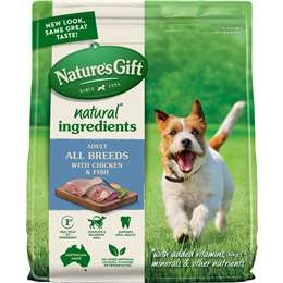 Nature's Gift Adult Dry Dog Food With Chicken & Fish 6kg