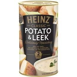 Heinz Classic Potato & Leek Soup Canned Vegetable Soup 535g