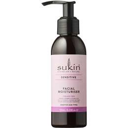 Sukin Sensitive Facial Moisturiser Pump 125ml