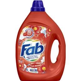 Fab Laundry Liquid Fresh Blossoms 2l