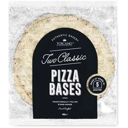 Toscano Classic Pizza Bases  2 Pack