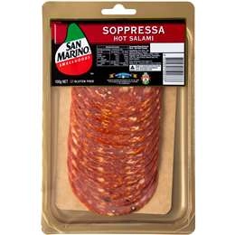 San Marino Salami Soppressa Hot 100g