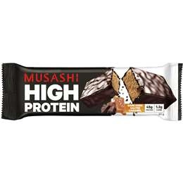 Musashi High Protein Bar Dark Chocolate Salted Caramel, 90g