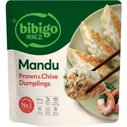 Bibigo Mandu Prawn & Chives Dumplings  280g