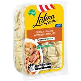 Latina Fresh Chicken Tomato & Mozzarella Agnolotti Family Pack 625g