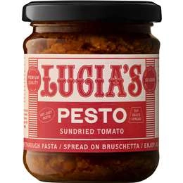 Lucia's Sundried Tomato Pesto  190g