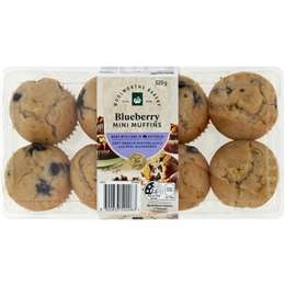 Woolworths Mini Blueberry Muffins  8 Pack