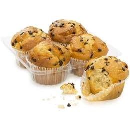 Woolworths Choc Chip Muffin  4 Pack