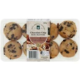 Woolworths Mini Choc Chip Muffin 8 Pack