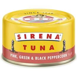 Sirena Tuna Pink Green & Black Peppercorn 95g