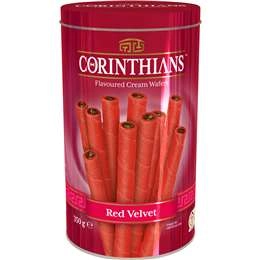 Corinthians Cream Wafers Red Velvet  350g