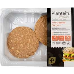 Plantein Premium 2 Plant Based Burgers 200g