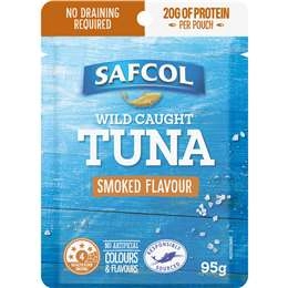 Safcol Wild Caught Tuna Smoked Flavour 95g