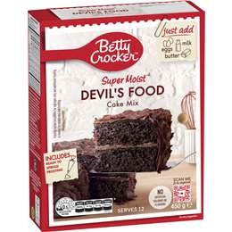 Betty Crocker Super Moist Devil's Food Cake Mix 450g