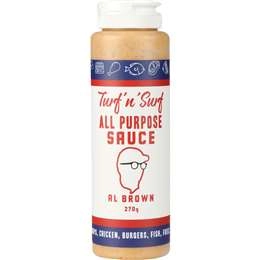 Al Brown Turf & Surf All Purpose Sauce 270ml