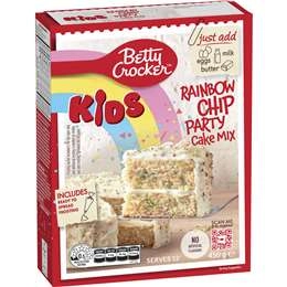 Betty Crocker Rainbow Chip Party Cake Mix 450g