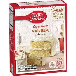 Betty Crocker Vanilla Cake Mix  450g