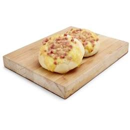 Woolworths Cheese Bacon Extra Soft Roll 2 Pack