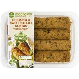 Macro Chickpea & Sweet Potato Koftas  6 Pack