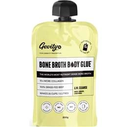 Gevity Rx Bone Broth Body Glue A.m. Cleanse 200g