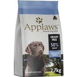 Applaws Grain Free Dry Dog Food Chicken & Turkey 2.7kg