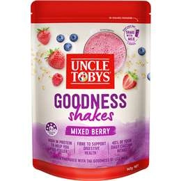 Uncle Tobys Goodness Shakes Mixed Berry  140g