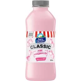 Dairy Farmers Classic Pink Marshmallow Flavoured Milk 500ml