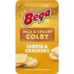 Bega Colby Cheese & Crackers  38g