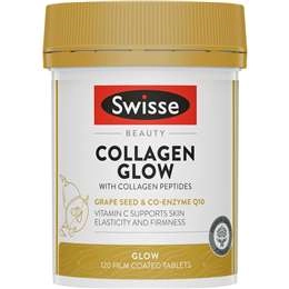 Swisse Beauty Collagen Glow Tablets 120 Pack