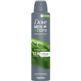 Dove Men+ Care Advanced Aerosol Antiperspirant Extra Fresh 72h 250 Ml