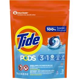 Tide Laundry Pods Clean Breeze  31 Pack