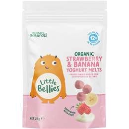 Little Bellies Yoghurt Melts Strawberry & Banana 20g