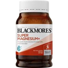 Blackmores Super Magnesium+ Coated Tablets 180 Pack