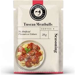 The Secret Ingredient Tuscan Meatballs Seasonals  28g