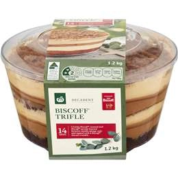 Woolworths Biscoff Trifle  1.2kg