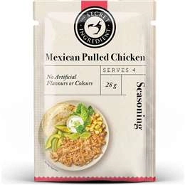 The Secret Ingredient Mexican Pulled Chicken Seasoning 28g