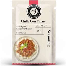 The Secret Ingredient Chilli Con Carne Seasoning  28g