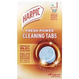 Harpic Fresh Power Cleaning Tabs  6 Pack