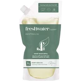 Freshwater Farm Hand Wash Refill Hemp Seed Oil  1l