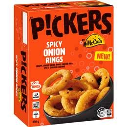 Mccain Pickers Spicy Onion Rings  350g