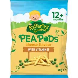 Rafferty's Garden Pea Pods Cheese Flavour  40g