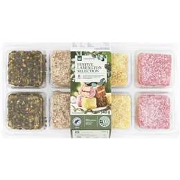 Woolworths Festive Lamington Selection 8 Pack