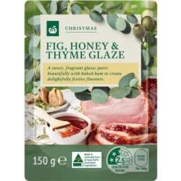 Woolworths Fig, Honey & Thyme Glaze 150g