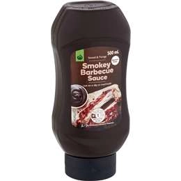 Woolworths Smokey Barbecue Sauce  500ml