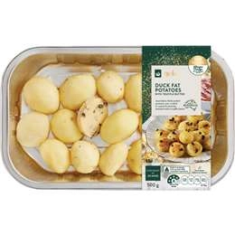 Woolworths Gold Duck Fat Potatoes With Truffle Butter 500g