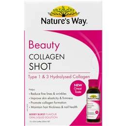 Nature's Way Beauty Collagen Oral Shots  50ml X 10 Pack